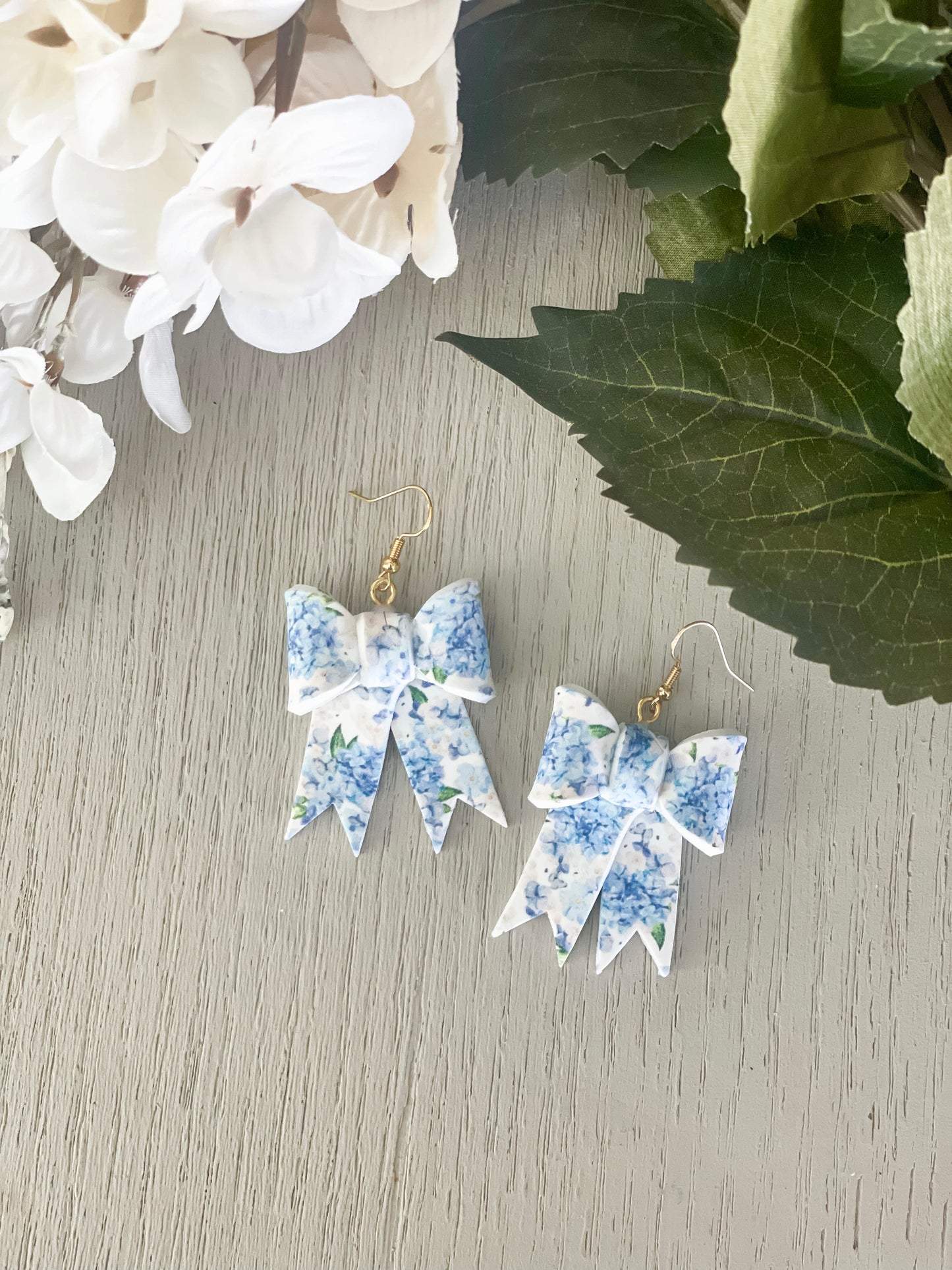 Hydrangea Bows- MADE TO ORDER