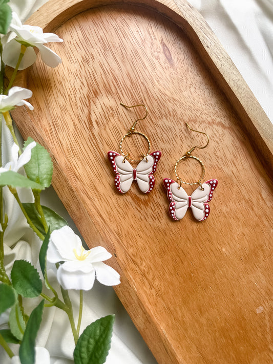 Mushie Butterfly Dangles